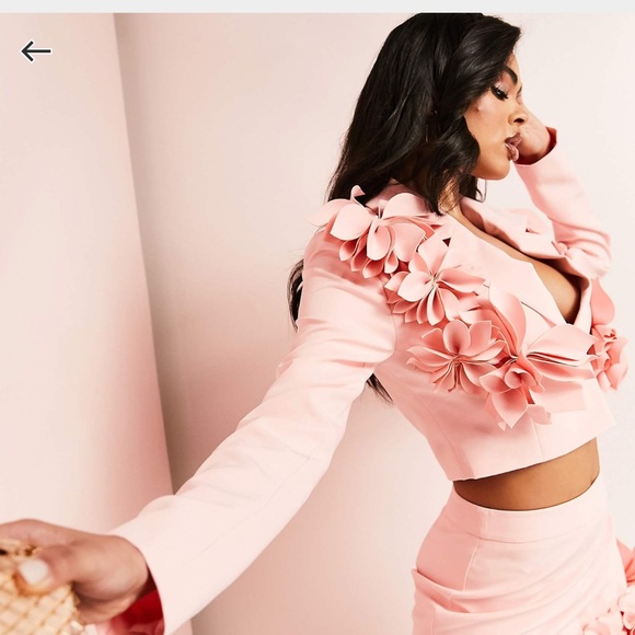 Flower crop blazer - Picture 2 of 2